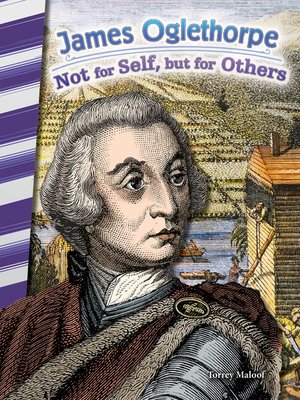 cover image of James Oglethorpe: Not for Self, but for Others